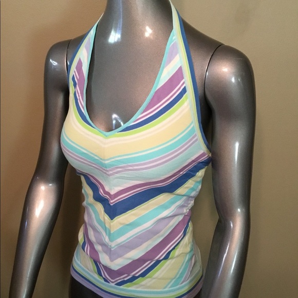 Vintage The Limited cropped halter sweater tops - Picture 3 of 8